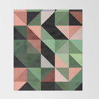 Abstract Geometric - desert Throw Blanket Gallery Image 2