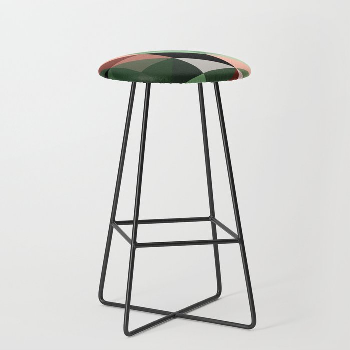 Abstract Geometric - desert Stool Gallery Image 1