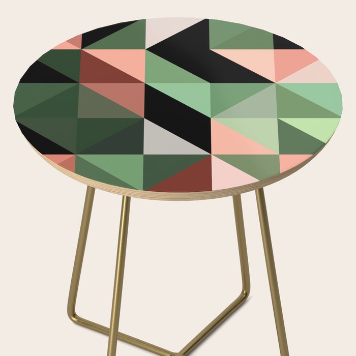 Abstract Geometric - desert Side Table Gallery Image 2