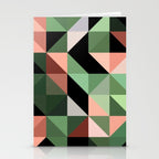 Abstract Geometric - desert Stationery Card Gallery Image 2