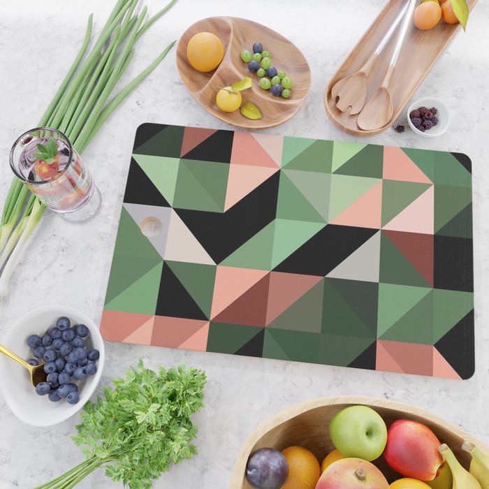 Abstract Geometric - desert Cutting Board Gallery Image 2
