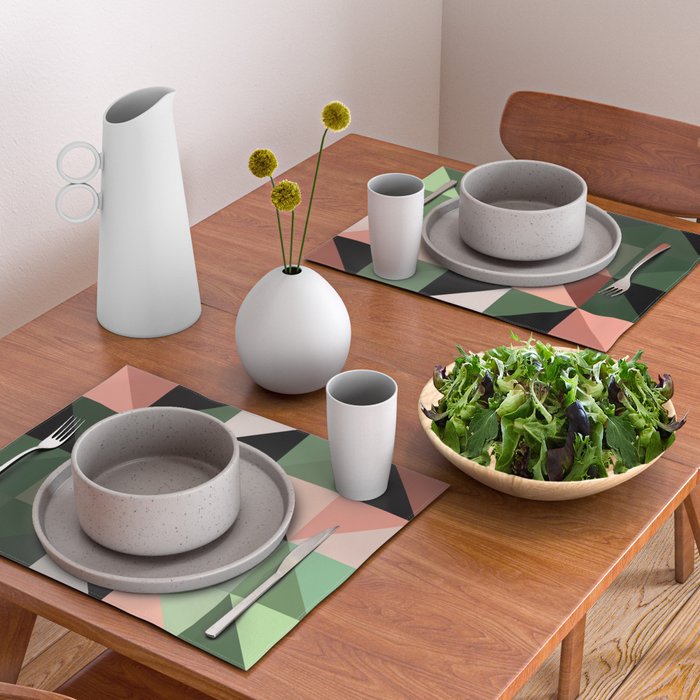 Abstract Geometric - desert Placemat Gallery Image 2