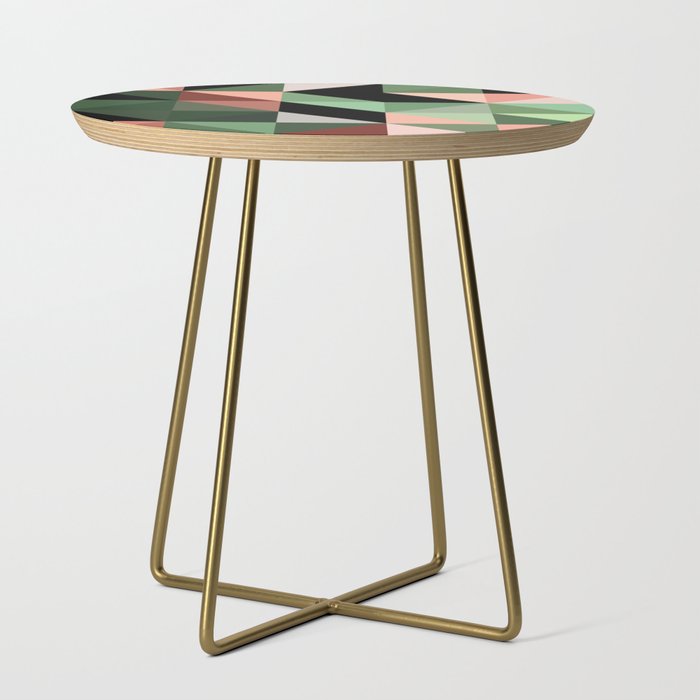 Abstract Geometric - desert Side Table Gallery Image 1