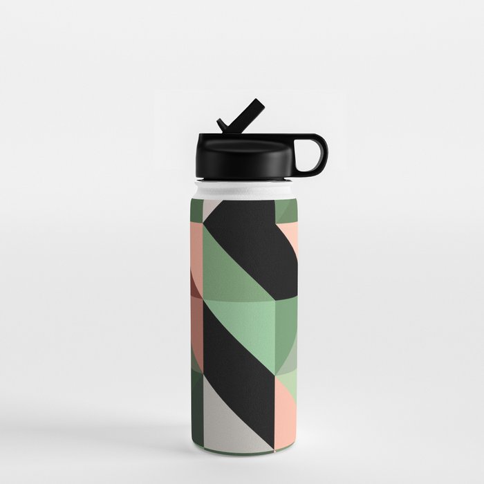 Abstract Geometric - desert Water Bottle Gallery Image 1
