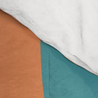 Abstract Wavy Rainbow and Sun Pattern in retro theme Comforter Gallery Image 4