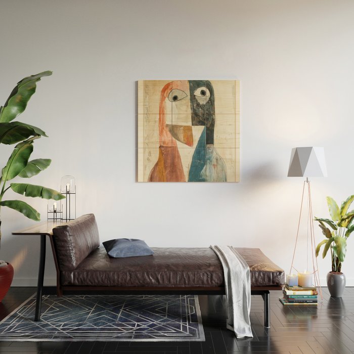 Bird Duality III Wood Wall Art Gallery Image 2