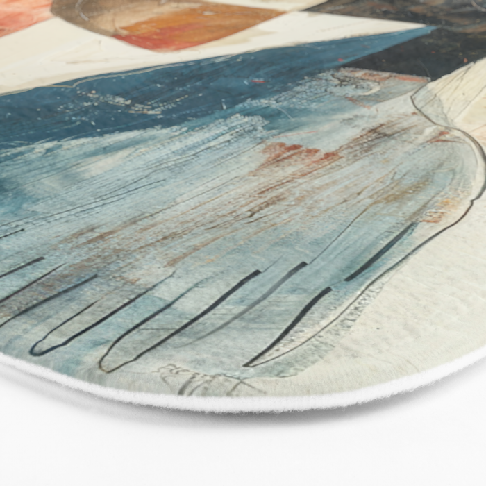 Bird Duality III Bath Mat Gallery Image 3