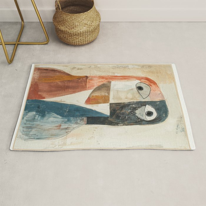Bird Duality III Rug Gallery Image 1
