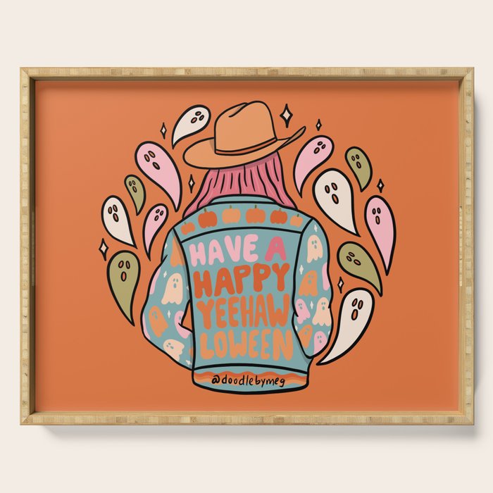 Yeehawlloween Serving Tray Gallery Image 1