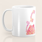 Vintage Rotary Phone - Peach Palette Coffee Mug Gallery Image 3