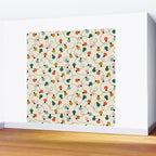 Vintage christmas lights art pattern Wall Mural Gallery Image 2