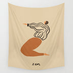 Z for Zen Wall Tapestry Gallery Image 4