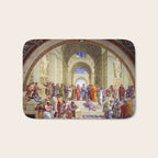 Raffaello Sanzio da Urbino - The School of Athens, 1509-1510 Bath Mat Gallery Image 1