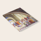 Raffaello Sanzio da Urbino - The School of Athens, 1509-1510 Notebook Gallery Image 2