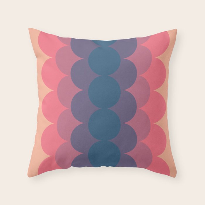 Gradual Sunset Throw Pillow Gallery Image 1