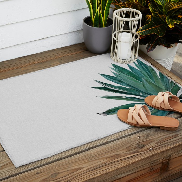 Agave Cactus Outdoor Rug Gallery Image 2