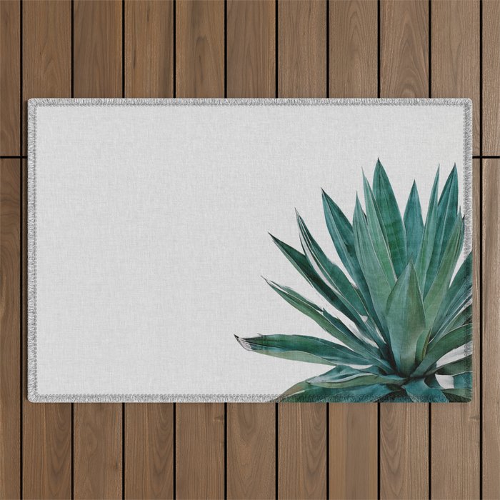 Agave Cactus Outdoor Rug Gallery Image 1
