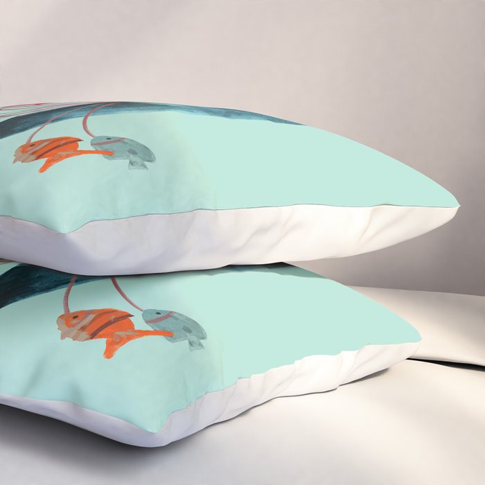 My Pet Fish Pillow Sham Gallery Image 3