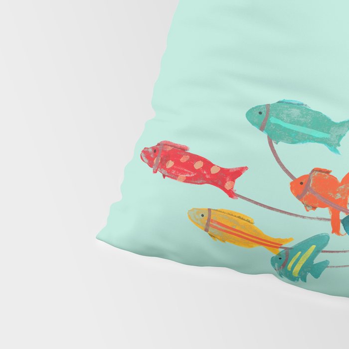 My Pet Fish Pillow Sham Gallery Image 4