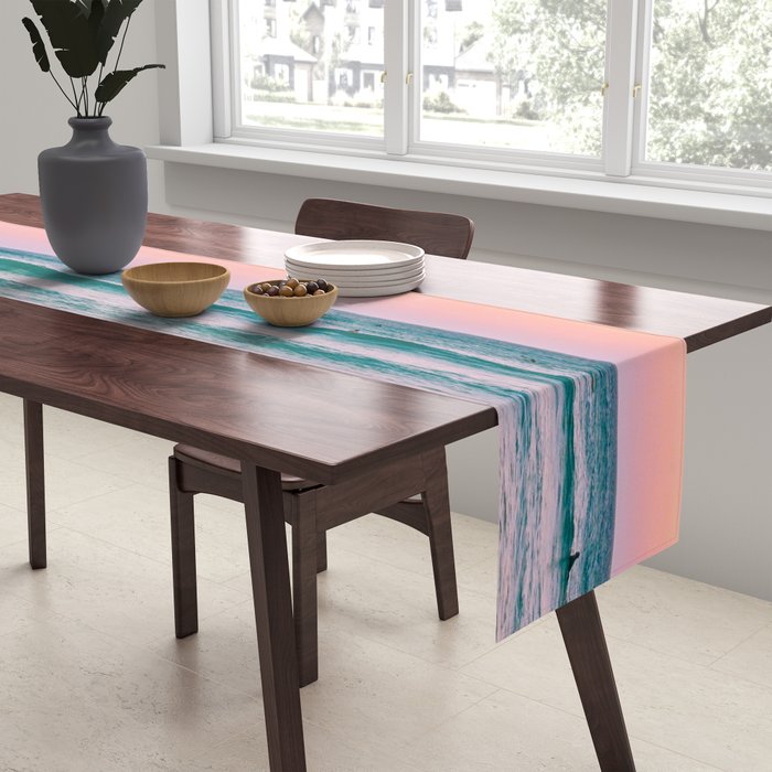 Ocean and Sunset Needed Table Runner Gallery Image 2