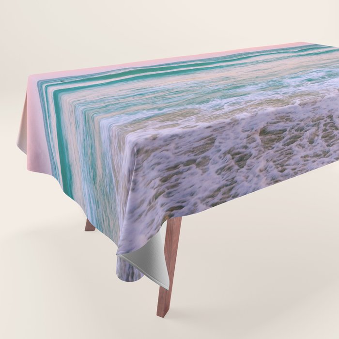 Ocean and Sunset Needed Tablecloth Gallery Image 1