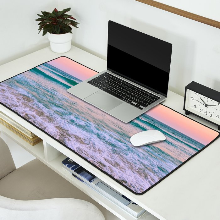 Ocean and Sunset Needed Desk Mat Gallery Image 2