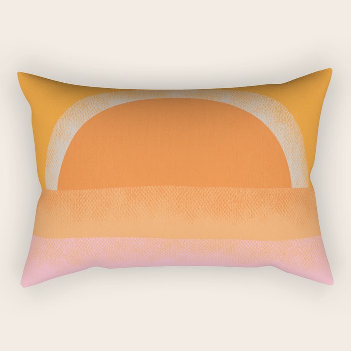 Warm Sunset Rectangular Pillow Gallery Image 1
