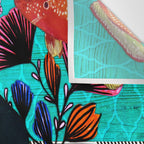 Frida´s secret smile Wall Tapestry Gallery Image 3