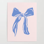 Light blue femenine bow Poster Gallery Image 4