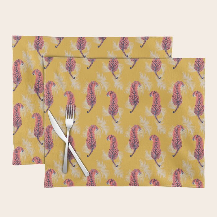 Paisley Tiger Placemat Gallery Image 1