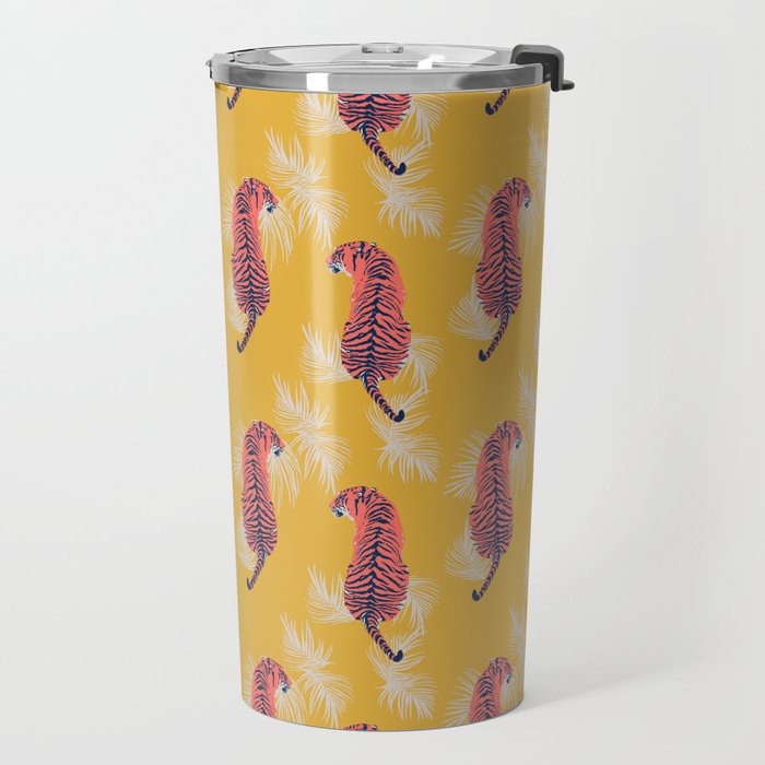 Paisley Tiger Travel Mug Gallery Image 2