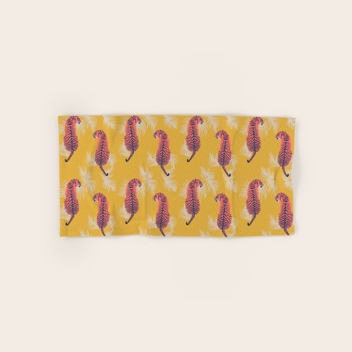 Paisley Tiger Bath Towel Gallery Image 1