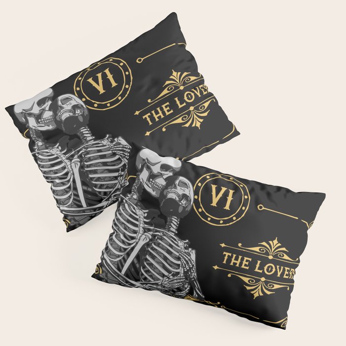 The Lovers VI Tarot Card Pillow Sham Gallery Image 3