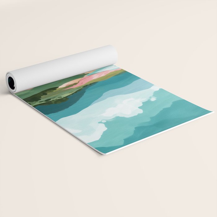 Meadow by the Sea Yoga Mat Gallery Image 2