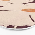 Abstract Flowers 10 Bath Mat Gallery Image 3