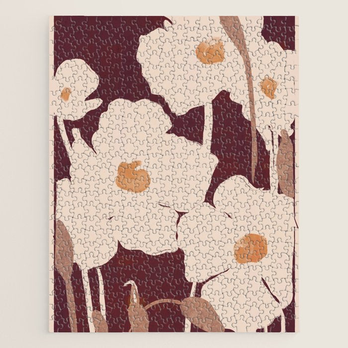 Abstract Flowers 10 Jigsaw Puzzle Gallery Image 1