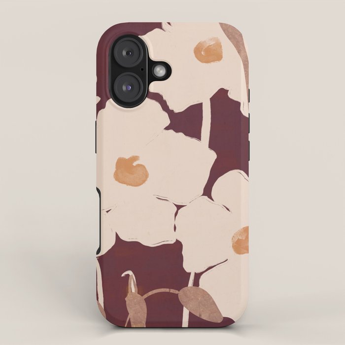 Abstract Flowers 10 iPhone Case Gallery Image 1