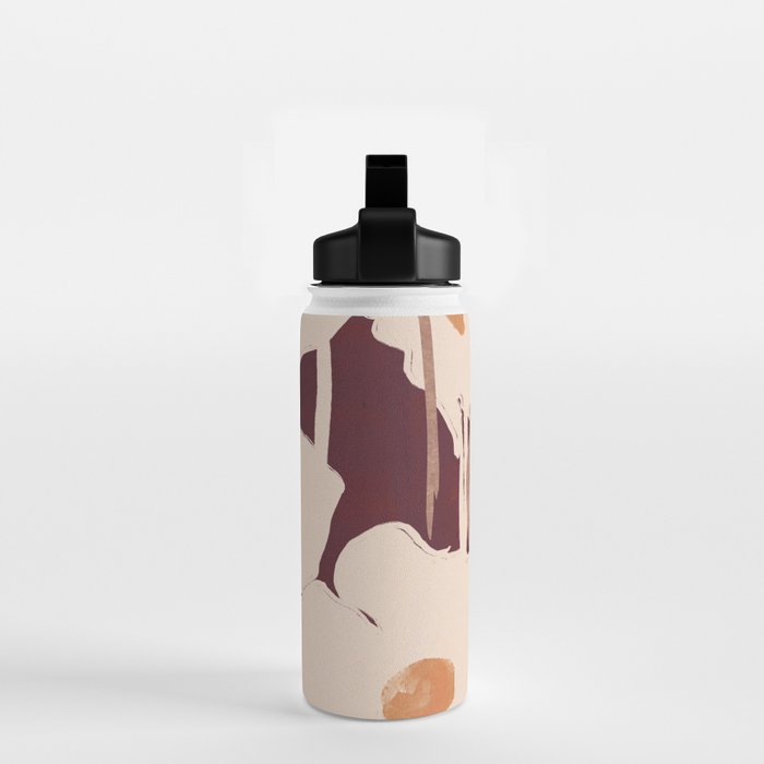 Abstract Flowers 10 Water Bottle Gallery Image 2