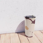 Abstract Flowers 10 Travel Mug Gallery Image 4