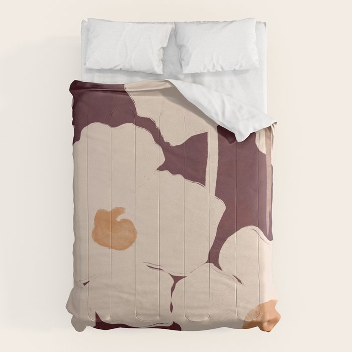 Abstract Flowers 10 Comforter Gallery Image 6