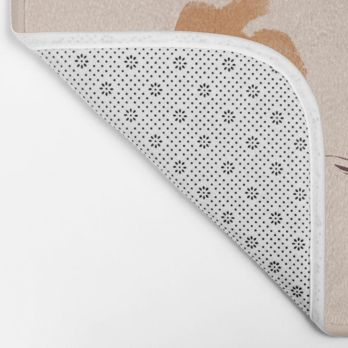 Abstract Flowers 10 Bath Mat Gallery Image 2