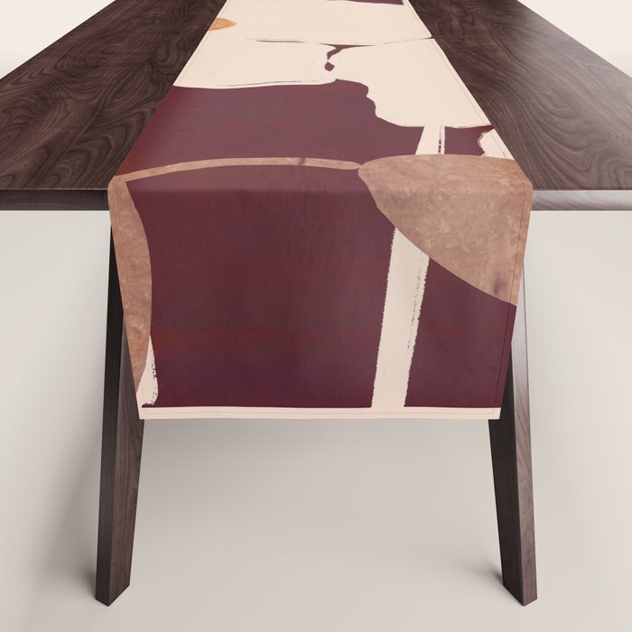 Abstract Flowers 10 Table Runner Gallery Image 1