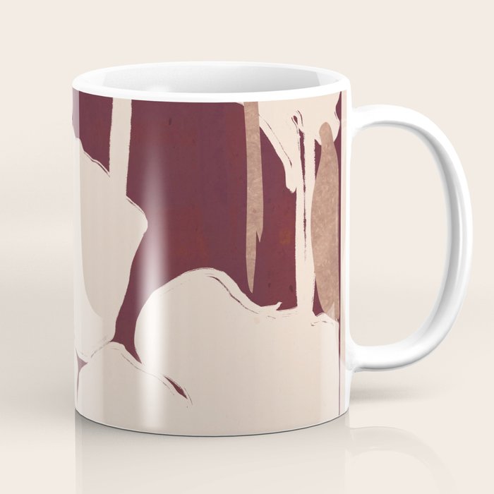 Abstract Flowers 10 Coffee Mug Gallery Image 1