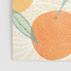 Tangerine and Friends - Fruit Pattern Poster Gallery Image 3