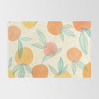 Tangerine and Friends - Fruit Pattern Rug Gallery Image 2