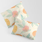 Tangerine and Friends - Fruit Pattern Pillow Sham Gallery Image 3