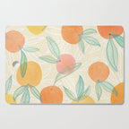 Tangerine and Friends - Fruit Pattern Cutting Board Gallery Image 1