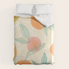Tangerine and Friends - Fruit Pattern Duvet Cover Gallery Image 6