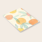 Tangerine and Friends - Fruit Pattern Notebook Gallery Image 3