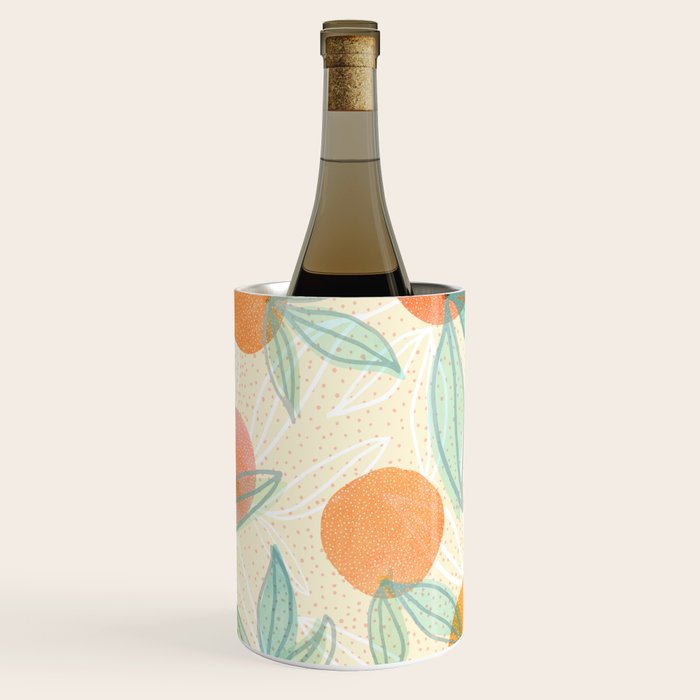 Tangerine and Friends - Fruit Pattern Wine Chiller Gallery Image 3
